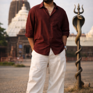Man standing in front of Jagannath Temple - Shubham Singh