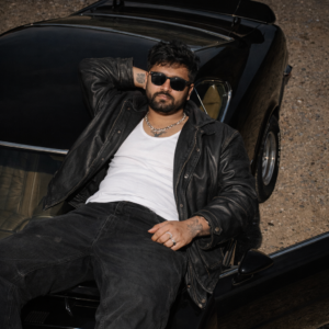 Chill vibes by the muscle car - Shubham Singh