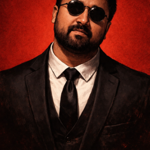 Dramatic portrait with dark sunglasses - Shubham Singh