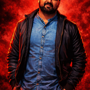 Gangster vibes in cinematic red - Shubham Singh