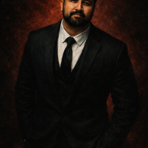 Confident portrait with cinematic lighting - Shubham Singh