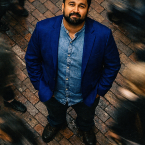 Urban stillness amidst motion blur - Shubham Singh